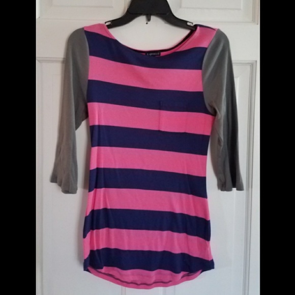 Express Striped Top - Picture 2 of 2